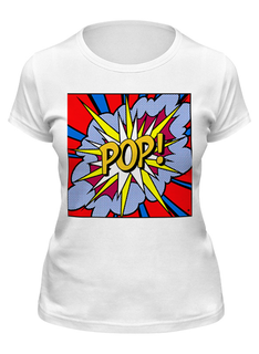 Футболка женская Printio Pop art белая S