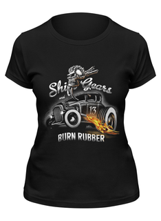 Футболка женская Printio Shift gears... черная XL