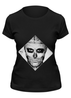 Футболка женская Printio Rick genest черная S