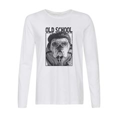 Лонгслив CoolPodarok Old scool Бульдог