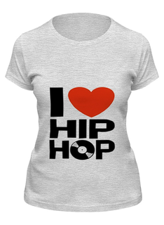 Футболка женская Printio Хип-хоп серая XL