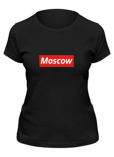 Футболка женская Printio Moscow черная M