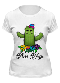 Футболка мужская Printio Бесплатные объятия белая S