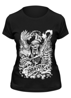Футболка женская Printio Art horror черная XL