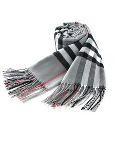 Палантин унисекс Accessori AS_37 грей, 180 Х 65 см
