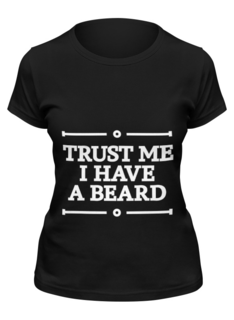 Футболка женская Printio Trust me черная XL