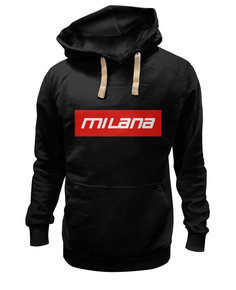 Толстовка унисекс Printio Milana черная L