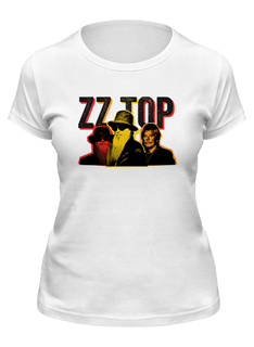 Футболка женская Printio Zz top белая XL