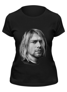 Футболка женская Printio Kurt cobain черная XL