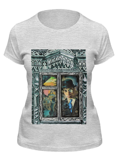 Футболка женская Printio Окна русского авангарда - анненков серая L