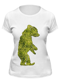 Футболка мужская Printio Медвеженок белая S