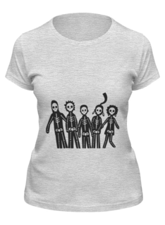 Футболка женская Printio Misfits серая XL