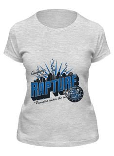 Футболка женская Printio Rapture серая S
