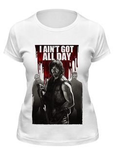 Футболка мужская Printio Ходячие мертвецы белая 2XL