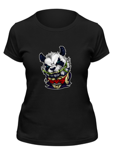 Футболка женская Printio Panda черная XL