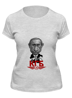 Футболка женская Printio Putin серая XL