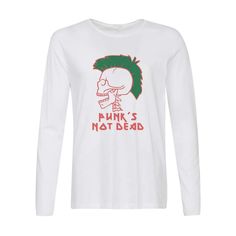 Лонгслив CoolPodarok Punks not dead (панки не мертвы)