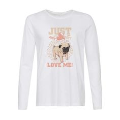 Лонгслив CoolPodarok Иллюстрация. Сбака jast love me