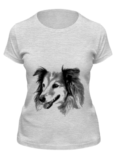 Футболка женская Printio Преданность серая XL