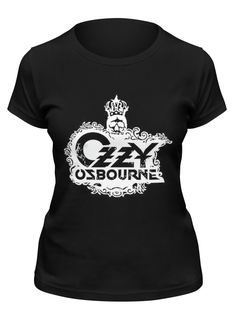 Футболка женская Printio Ozzy osbourne черная 2XL