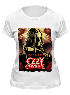Футболка женская Printio Ozzy osbourne белая L