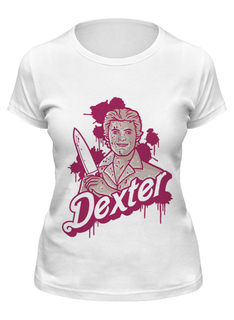 Футболка женская Printio Dexter белая XL