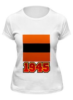 Футболка женская Printio Георгиевская лента белая XL