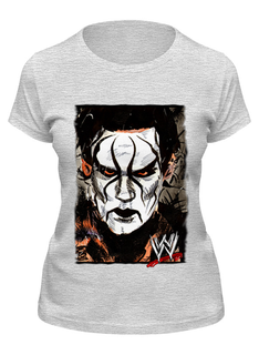 Футболка женская Printio Wrestlemania серая 2XL