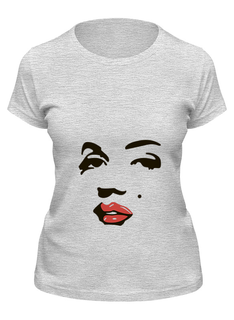 Футболка женская Printio Монро серая XL