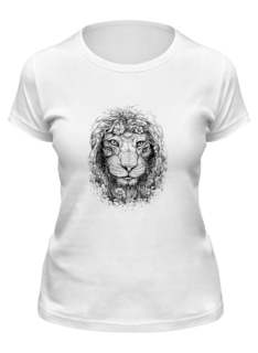 Футболка мужская Printio Царь природы белая L