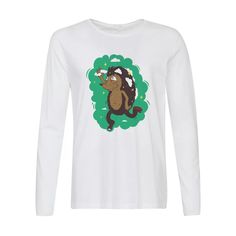 Лонгслив CoolPodarok Прикол.Веселый ежик