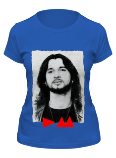 Футболка женская Printio Depeche mode синий 2XL