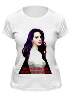 Футболка мужская Printio Lana del rey - ultraviolence era 666831 белая 2XL