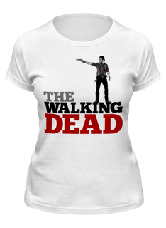 Футболка женская Printio The walking dead белая 2XL