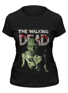 Футболка женская Printio The walking dead черная XL