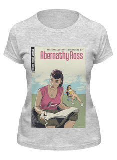 Футболка женская Printio Death proof abernathy серая M