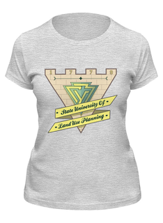 Футболка женская Printio Футболка женская гуз серая 2XL