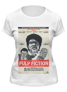 Футболка женская Printio Pulp fiction белая XL