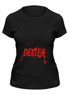 Футболка женская Printio Dexter черная XL