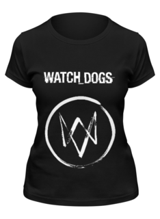 Футболка женская Printio Watch_dogs черная XL