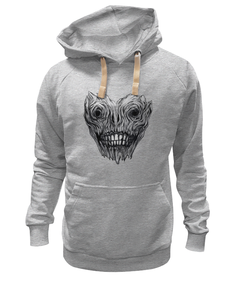 Толстовка унисекс Printio Маска серая 2XL