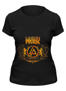 Футболка женская Printio Linkin park черная XL