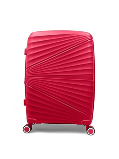 Чемодан женский TEVIN polypropylene2 красный 521 M