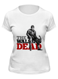 Футболка женская Printio The walking dead белая M