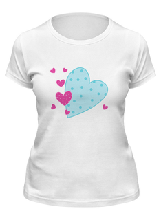 Футболка женская Printio love белая S