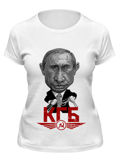 Футболка женская Printio Putin белая XL