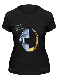Футболка женская Printio Daft punk - random access memories черная L