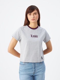Футболка женская Levis A2226-0044, серая, размер L Levis®