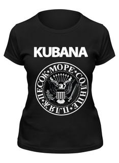 Футболка женская Printio Kubana черная S