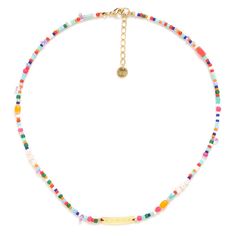 Колье из бижутерного сплава 40,5 см Franck Herval FH23.2-15-63910, бисер